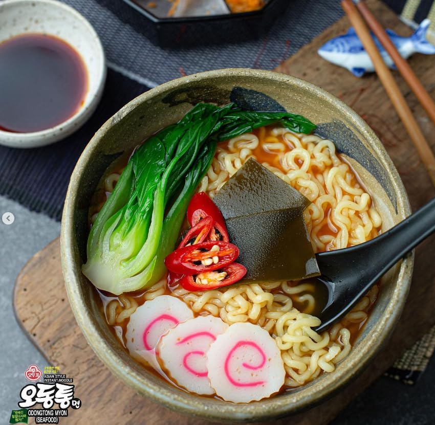 Amazon.com: OTTOGI ODONGTONG MYON, KOREAN STYLE INSTANT NOODLE